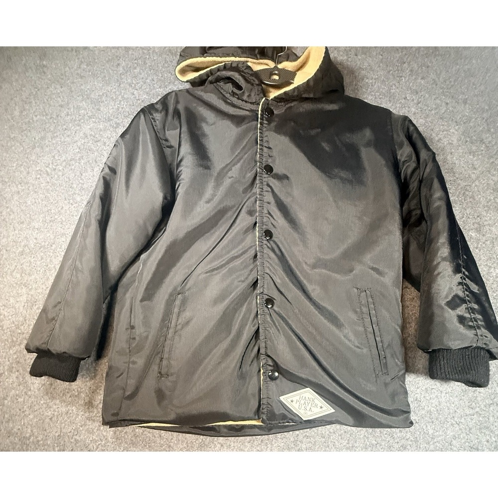 Hank Player U.S.A. Hooded Snap Front‎ Jacket Size S
